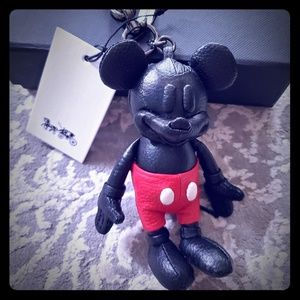 DISNEY COACH MICKEY MOUSE LE Bag Charm NEW NIB NWT